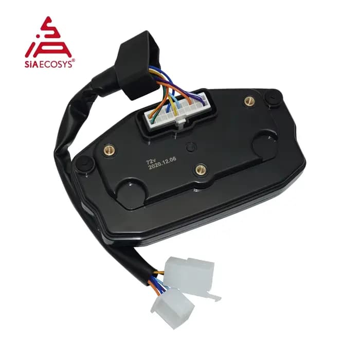 SIAECOSYS DKD écran LCD Scooter électrique moto DKD compteur de vitesse affichage numérique pour contrôleur Fardriver et VOTOL