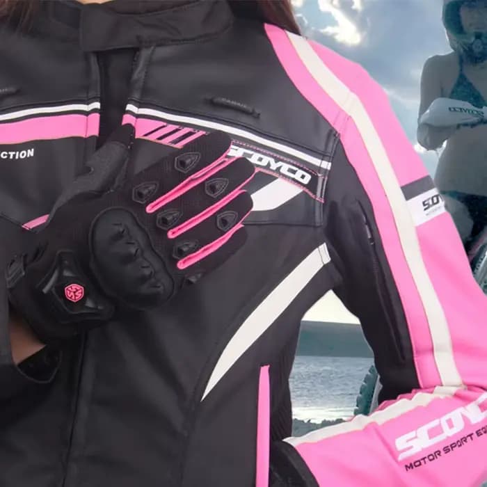 Gants de Moto femmes femme été tactile vélo électrique Guantes
