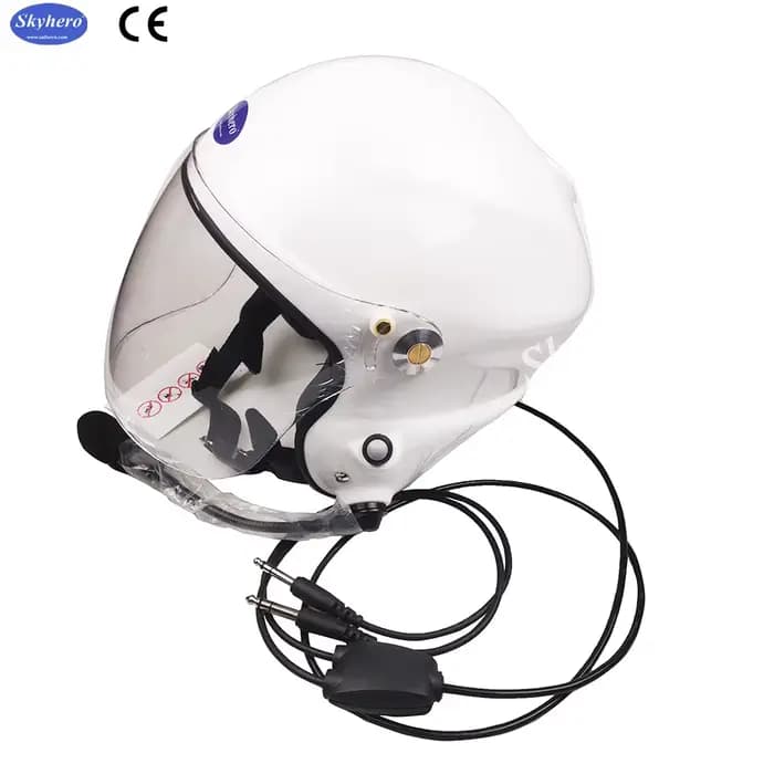 Casque de paramoteur antibruit, parapente motorisé certifié, prise 6.3, 5.2 GA