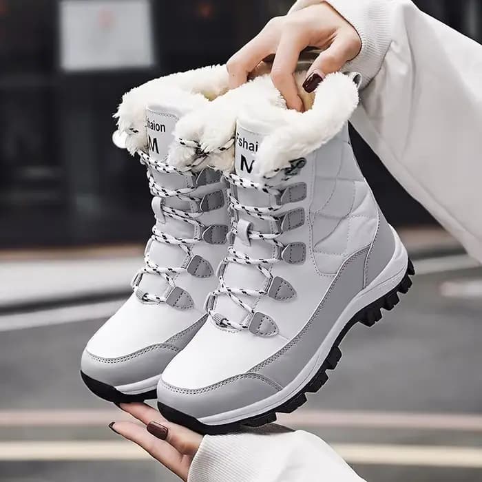 ELUVA femmes bottes d'hiver imperméable anti-dérapant