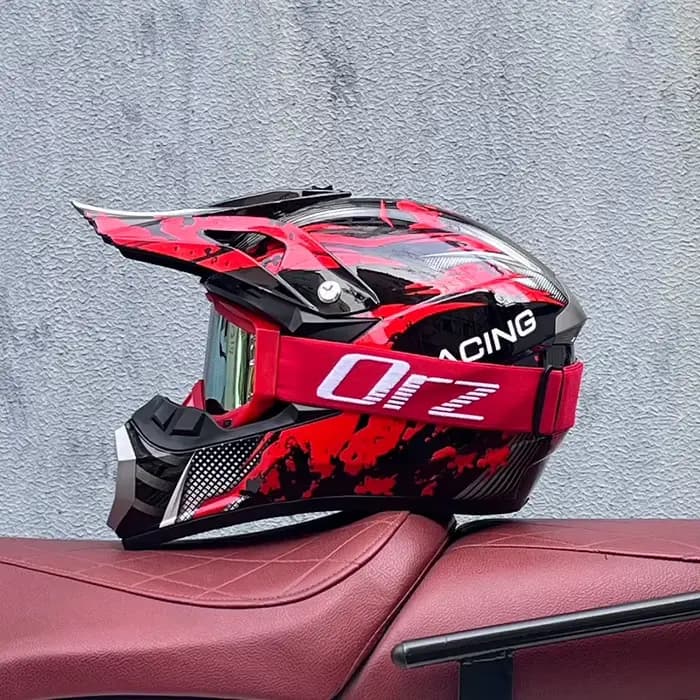 Hommes Motocross casque hors route professionnel Atv Cross casques vtt Dh course Moto