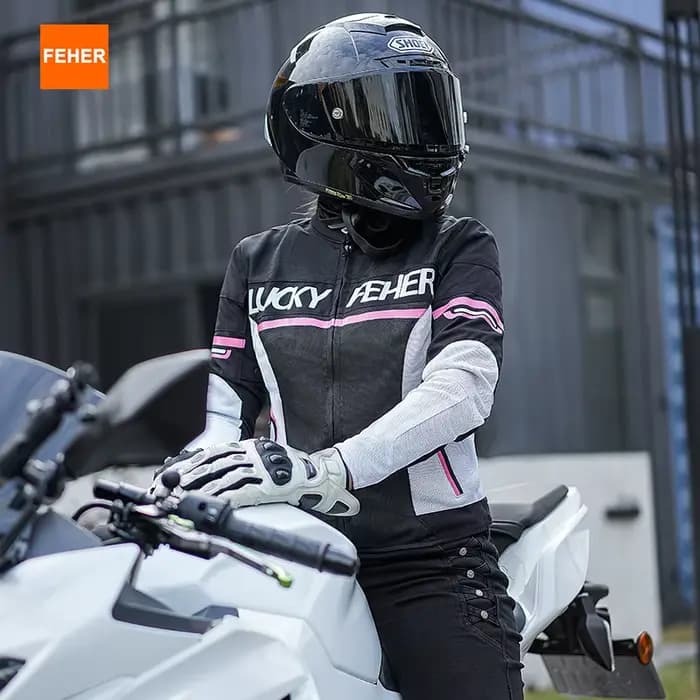Veste de moto anti-chute FEHER pour femmes
