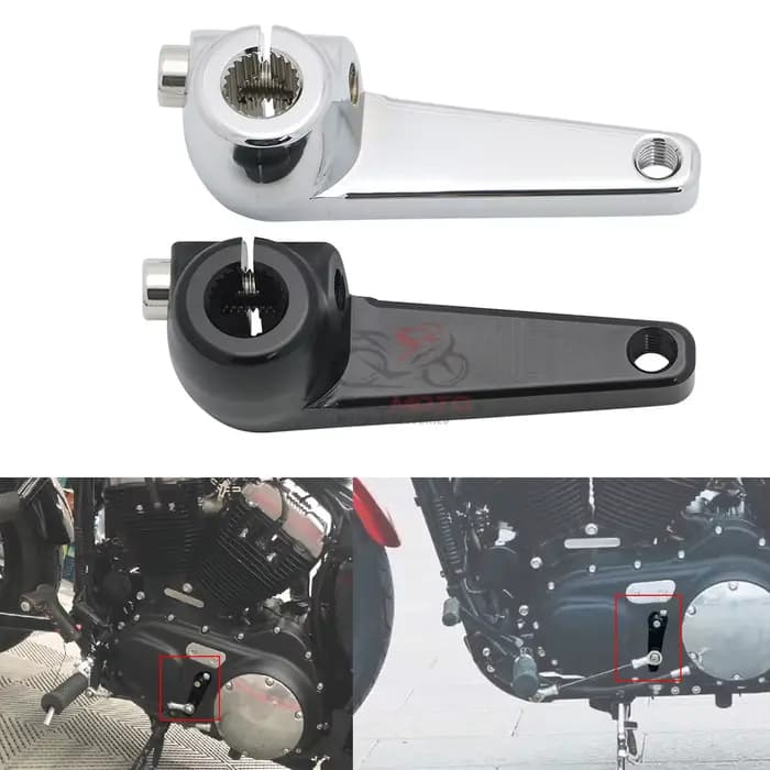 Bras de Levier de Changement de Vitesse pour Harley Sportster 1200