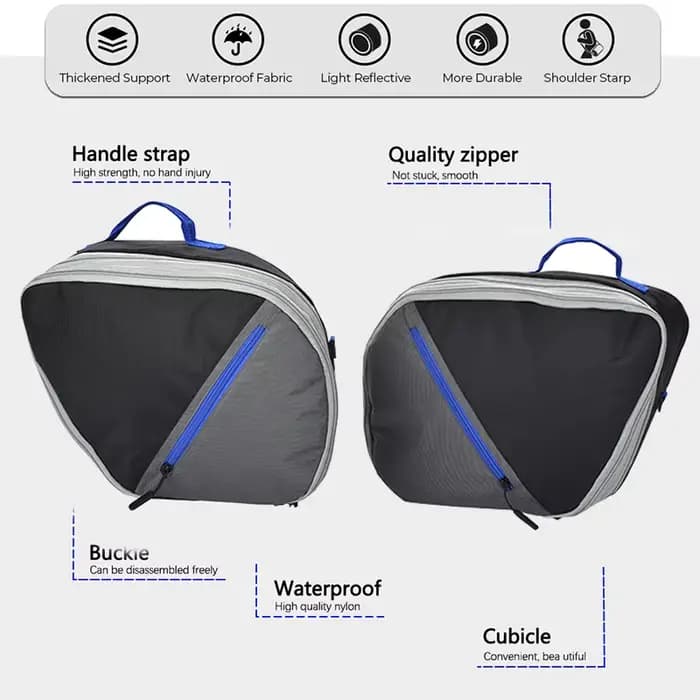 Nouveaux accessoires de moto pour Yamaha TRACER 900 GT valises sacs intérieurs boîte à outils