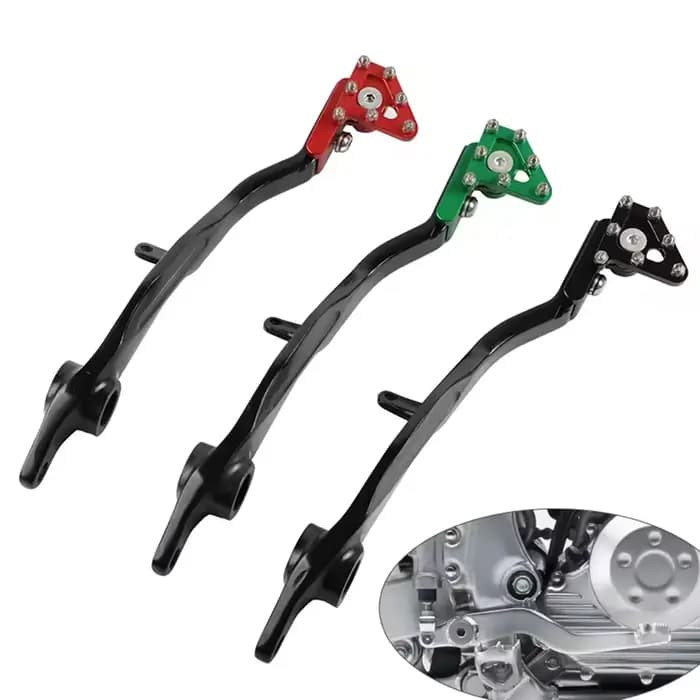 Accessoires de moto, levier de frein arrière forgé anti-chute pour Kawasaki KLX140 KLX140L KLX140G KLX 140 140L KLX 140G