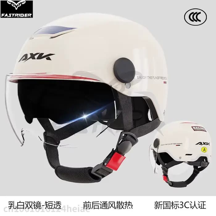 Casque de moto électrique pour homme et femme