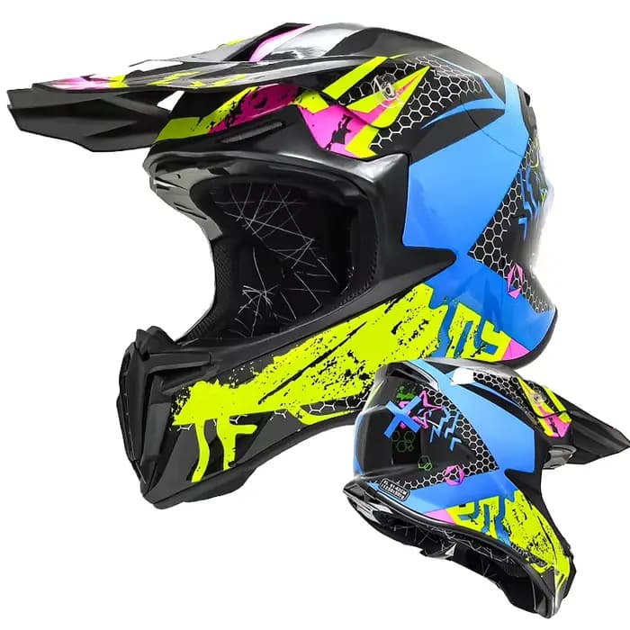 Casque De Motocross intégral hors route casques transversales ATV