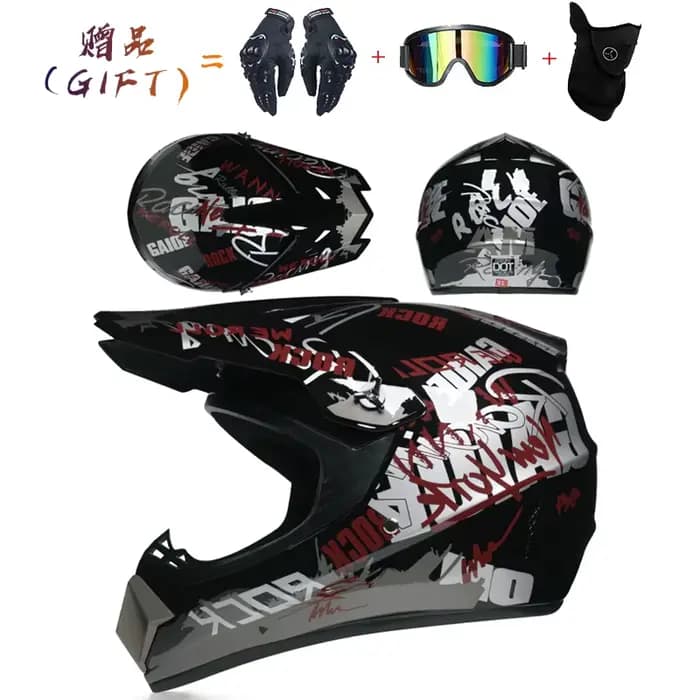 Casque de motocross de sécurité Casco