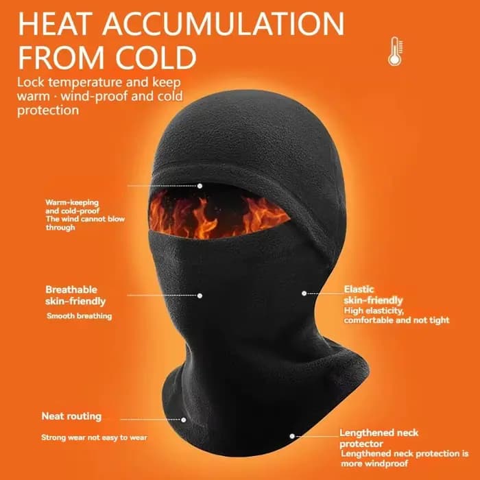 KoKossi-Cagoule de Cyclisme Chaude Unisexe