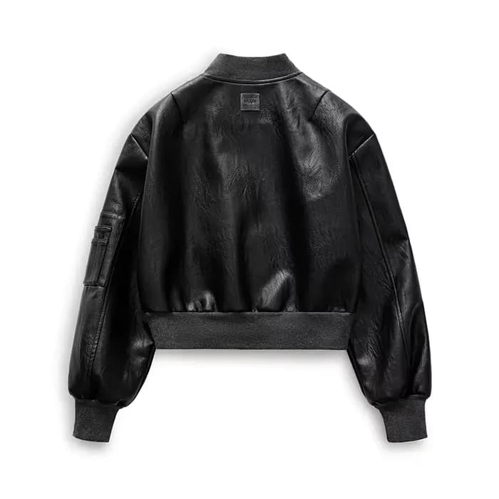 Maden – veste de motard en Faux cuir pour femme