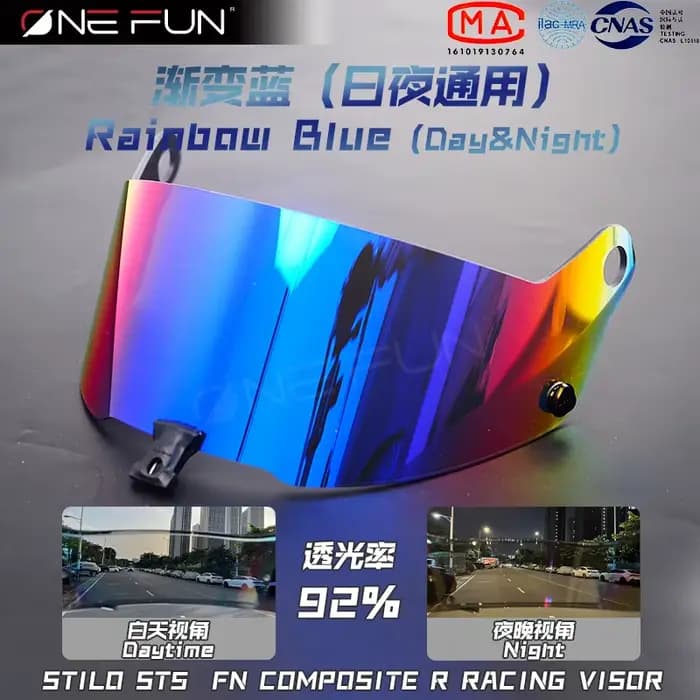 Visière de casque de moto photochromique pour Stilo ST5 FNR HD