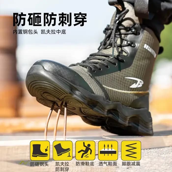 Bottes de Moto noires, chaussures d'équitation pour hommes