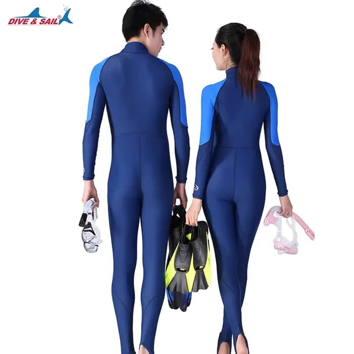 Maillot de bain complet avec protection solaire UV pour femmes ou hommes, combinaison de protection, SPF, maillot de bain 1 pièce, UPF50 +
