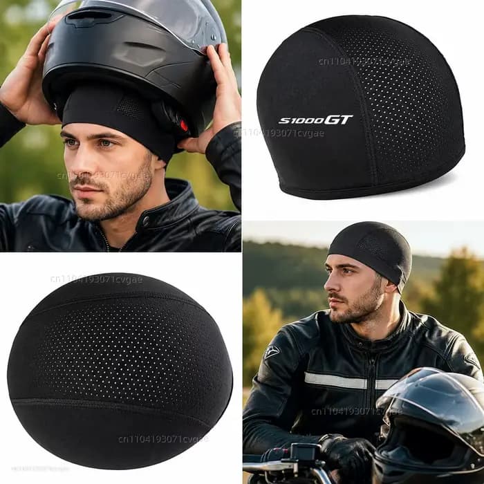 Lot de 5 bonnets intérieurs pour casque de moto