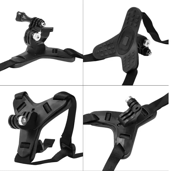 Support de mentonnière pour casque de moto
