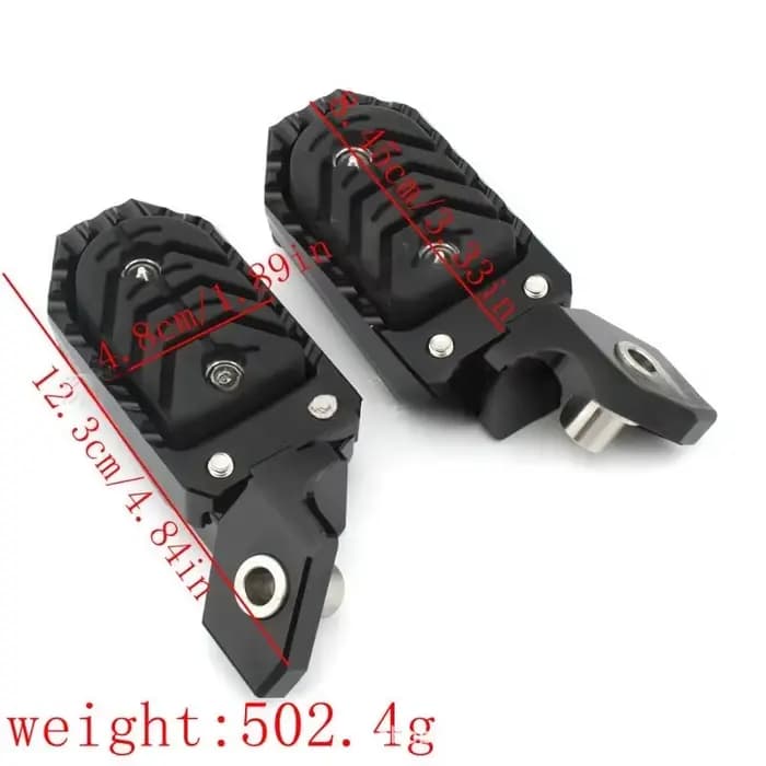 Accessoires moto pour BMW R1250GS ADV : repose-pieds réglables