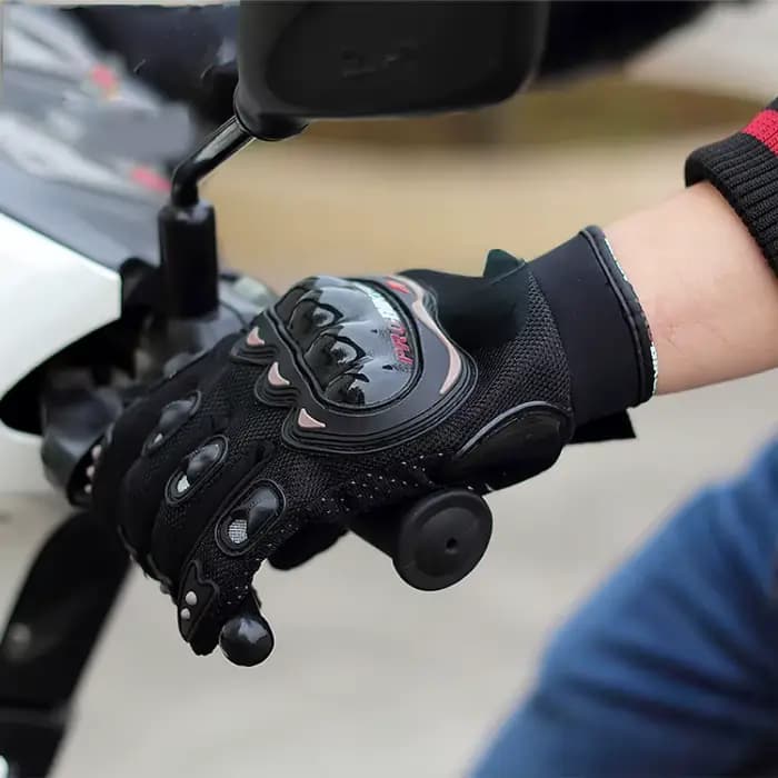 Gants de moto de protection respirants pour hommes
