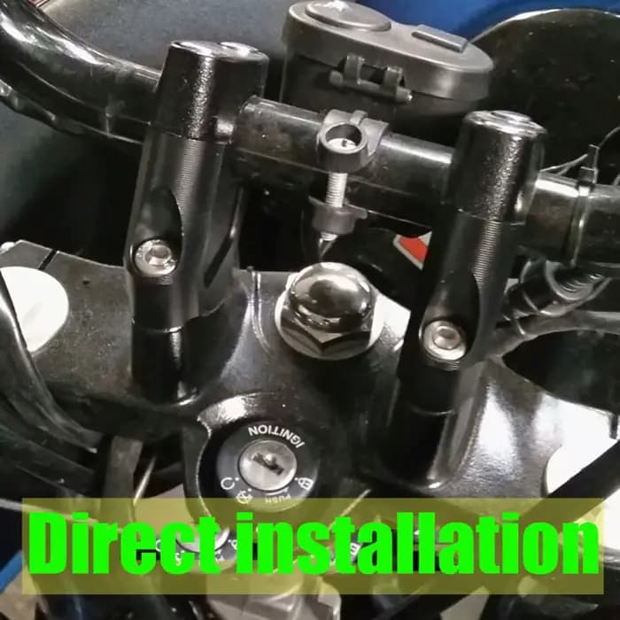 Adaptateur de rehausseurs de guidon de moto