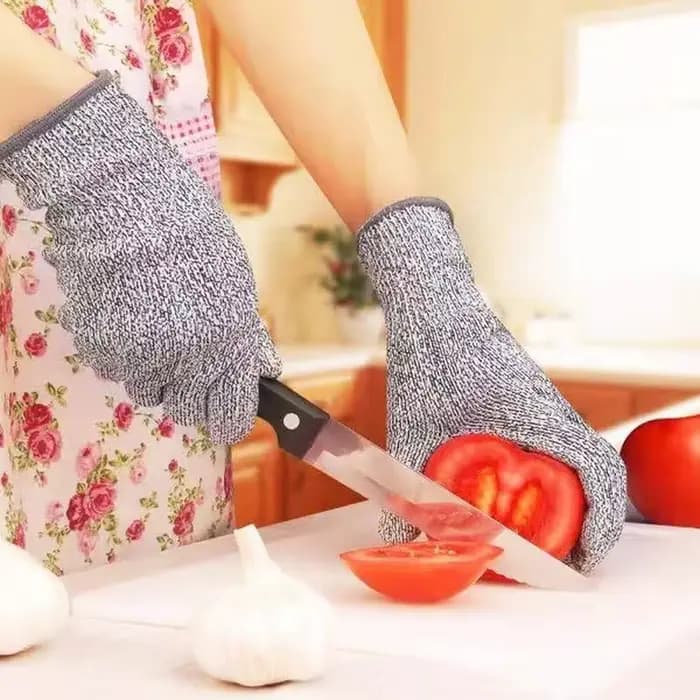 HPPE niveau 5 gants de sécurité résistants aux coupures Anti-coupure gris
