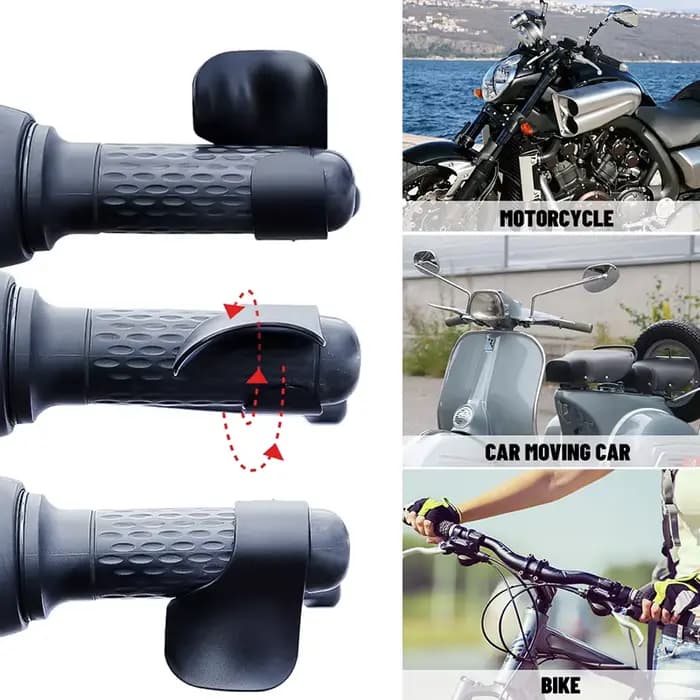 Poignées d'assistance d'accélérateur de moto universelles
