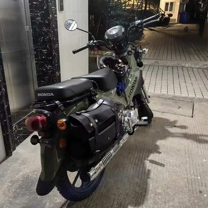 Sac latéral de moto pour Sportster Softail Dyna Cruiser