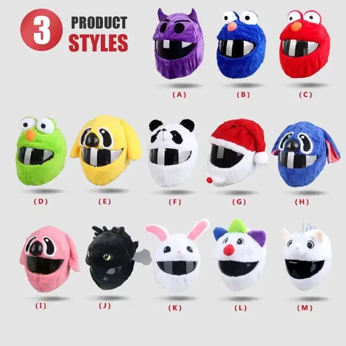 Juste de casque de moto adaptée aux casques de coupe intégrale