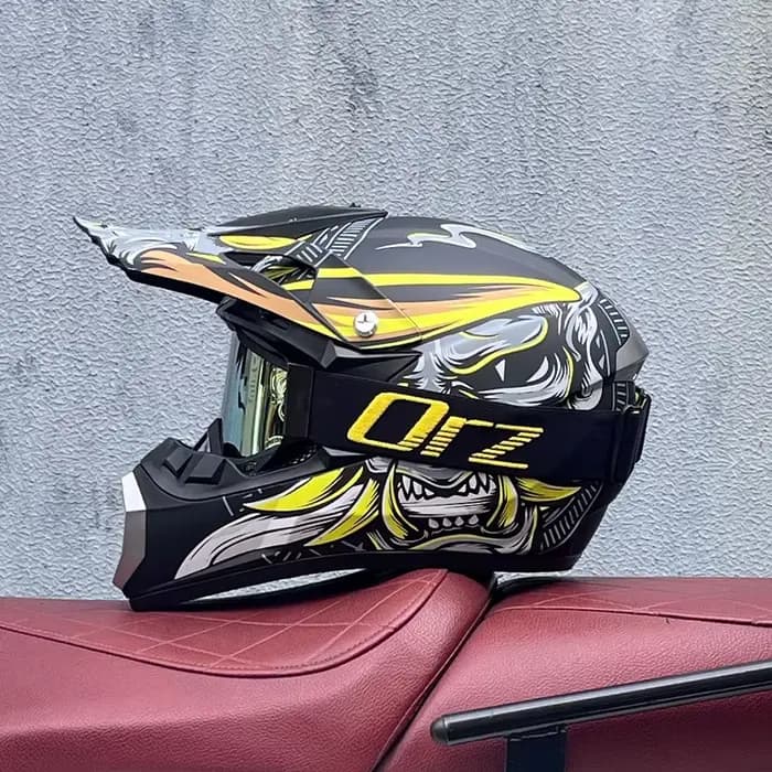 Hommes Motocross casque hors route professionnel Atv Cross casques vtt Dh course Moto