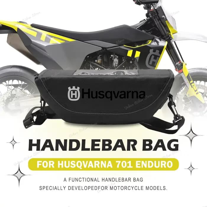 Sac de voyage pour guidon de moto Husqvarna 701 Enduro
