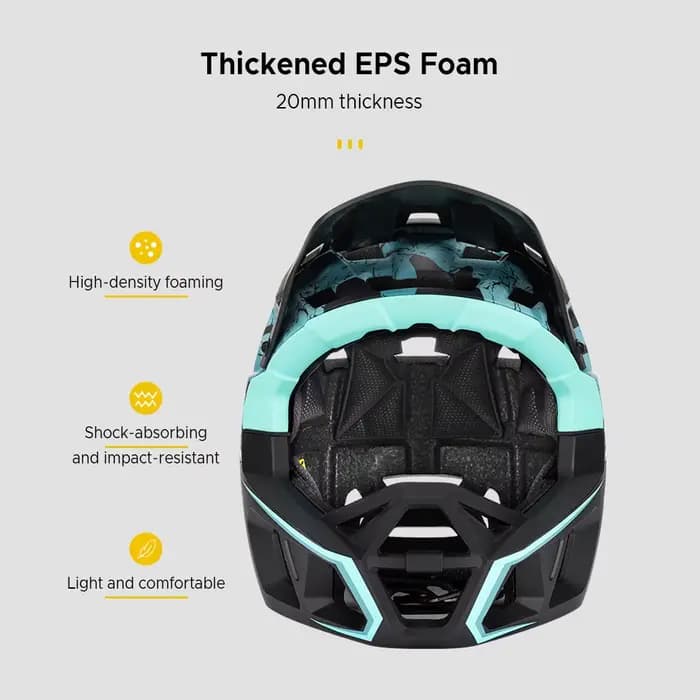 Casque de VTT intégral casque de VTT de descente de course adulte pour VTT