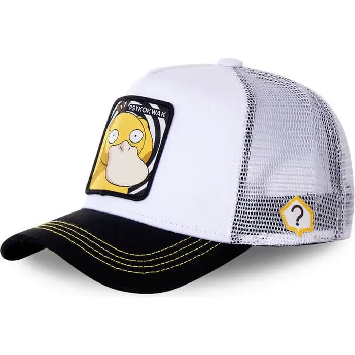 Casquette de Baseball brodée Pokemon de haute qualité, Pikachu Gengar ronflex Psycanard, chapeau en maille respirant réglable, cadeaux de Cosplay