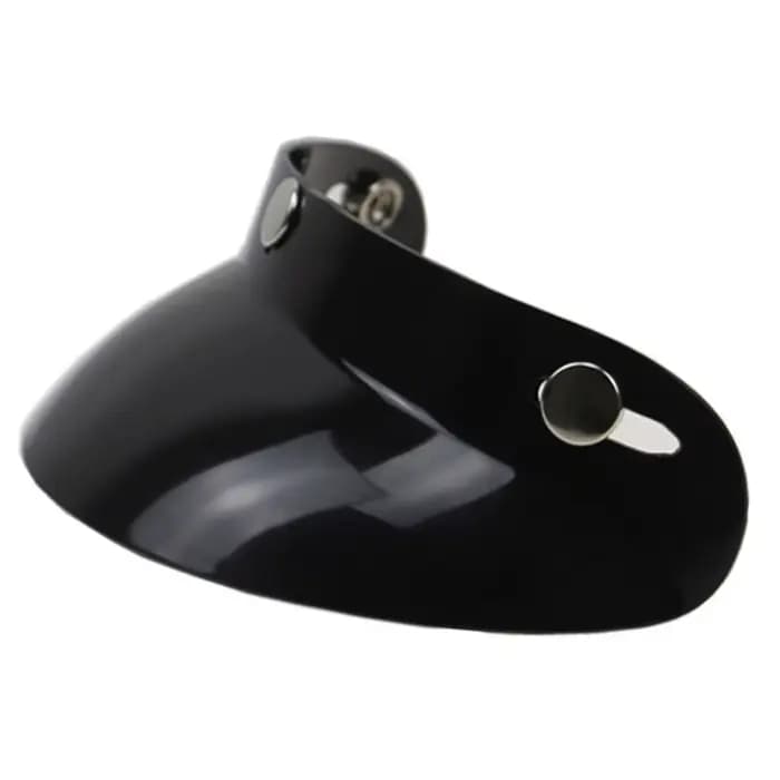 Casque de moto universel noir à 3 boutons