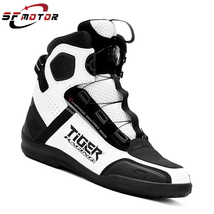 Bottes de moto respirantes d'été 2025 TIGER TR-R1