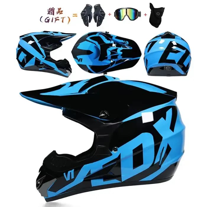 Moto enfant Casque complet enfants casques Motocross tout-terrain Casco