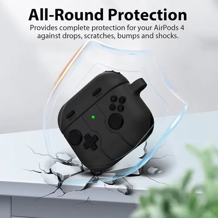 Étui de Protection pour écouteurs Apple AirPods 3 4, housse antichoc en Silicone avec dessin animé mignon pour manette de jeu, accessoires pour Airpods Pro/Pro 2