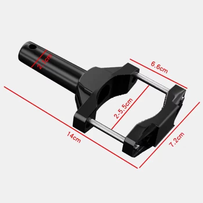 Support de phare de pince de montage de pare-chocs de moto réglable-accessoire