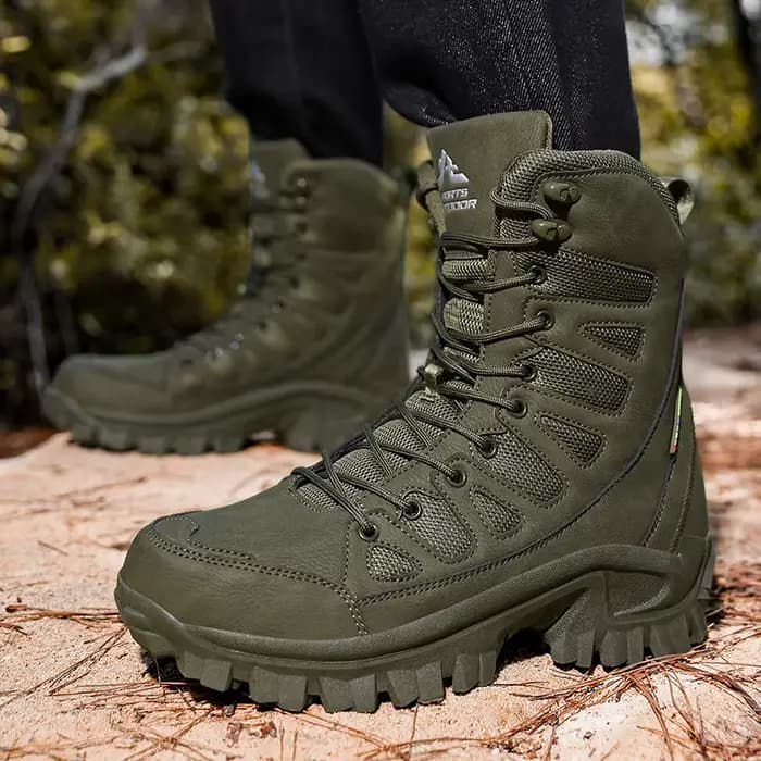 Nouvelles bottes de travail en cuir de haute qualité pour hommes