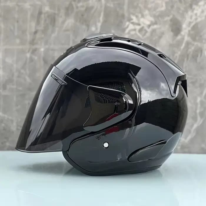 Ram5 noir brillant demi-casque hommes et femmes moto tout-terrain casque d'été descente course montagne croix Casco Capacete