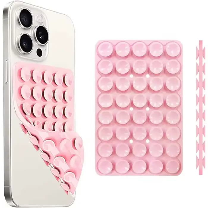 Support de coque de téléphone à ventouse en Silicone