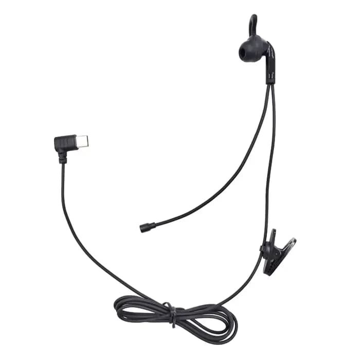 Nouvelle Offre : 1 Pièce pour V6 Pro V4C Plus Q8 F6 V7 Judge – Casque Intercom Arbitre Intra-Auriculaire avec Interface USB-C