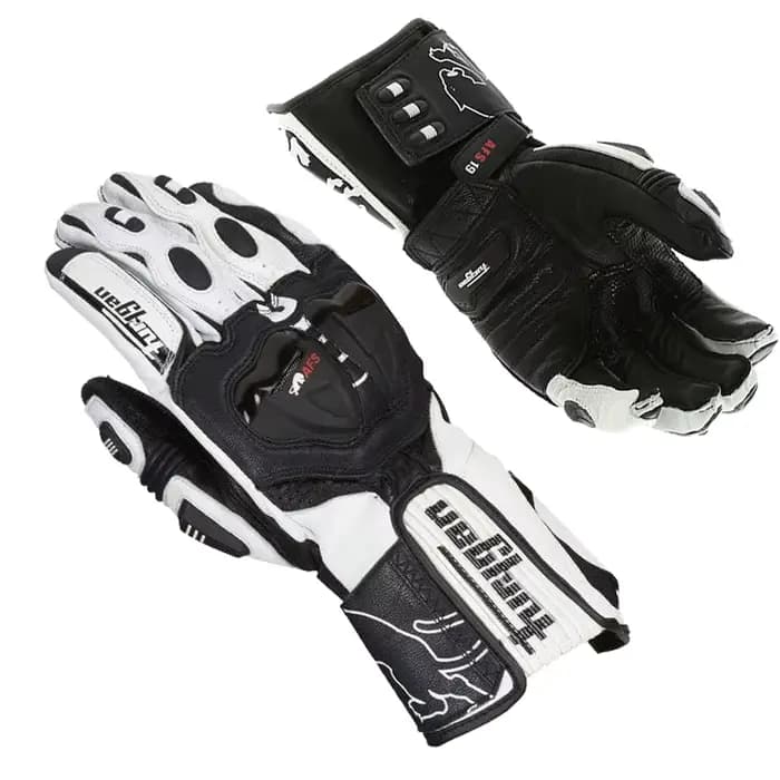 Furygan longs gants de moto en cuir certifié CE