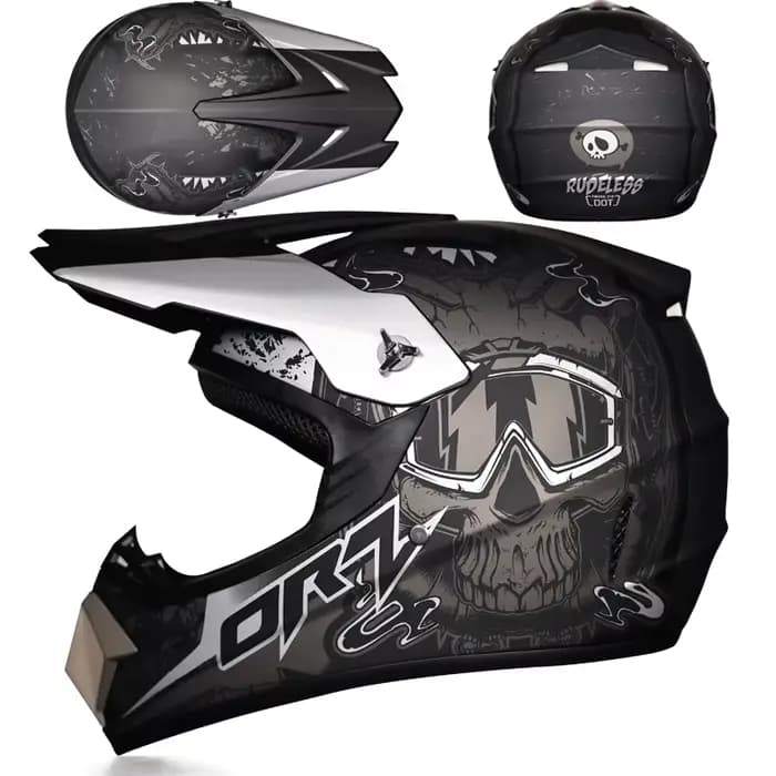 Casque de moto intégral pour enfants