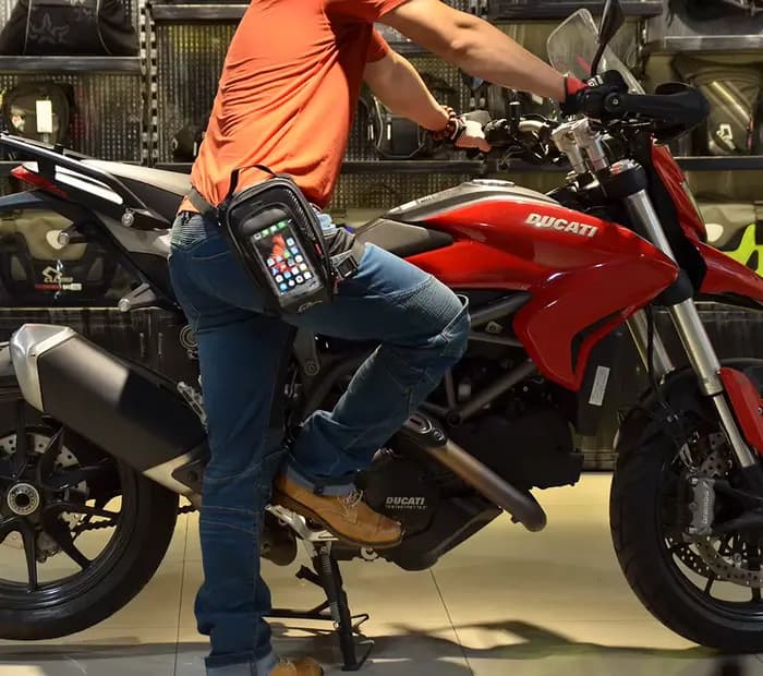 Petit sac de réservoir de gaz pour moto