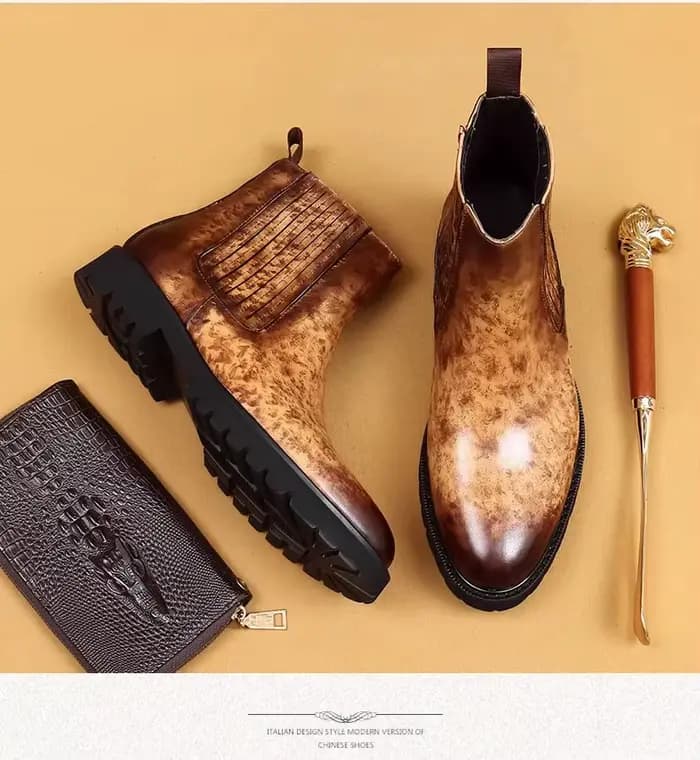 Bottes montantes pour hommes