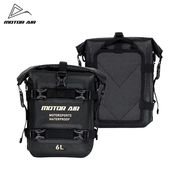 Moteur Air plus récent sac de moto 6L barres de sécurité sac pare-chocs multifonctionnel étanche outils de rangement Pack équipement d'équitation paquet