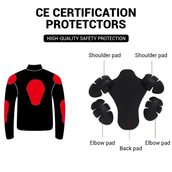 DUHAN veste de moto hommes respirant maille moto veste d'équitation Anti-chute et résistant à l'usure veste de Motocross