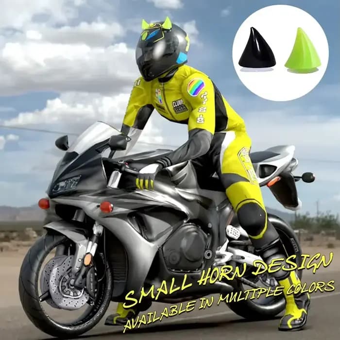 Décoration de casque de moto tout-terrain