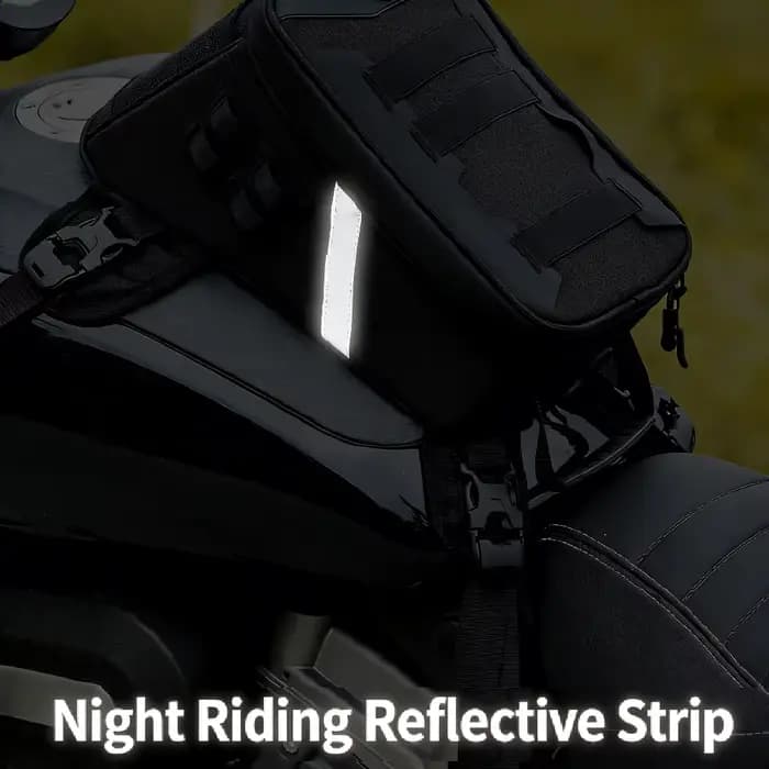 1 sacoche de réservoir de moto