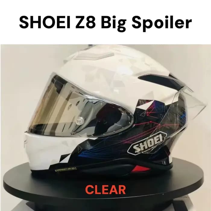 Casque de moto Big Spomicrophone pour Z8 d'expériences Décoration Accessoires Hurbike Arrière Casco