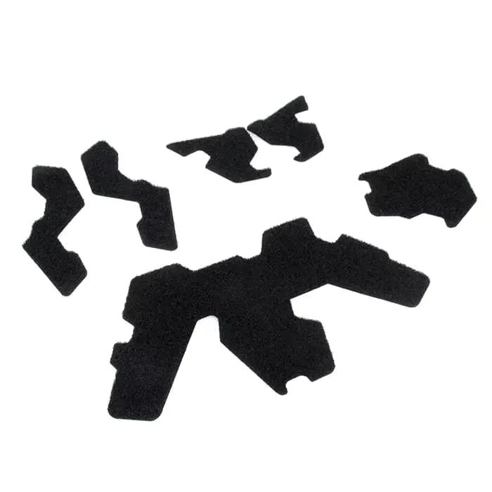 Autocollants de décoration d'apparence de casque tactique FTHS, côté boucle