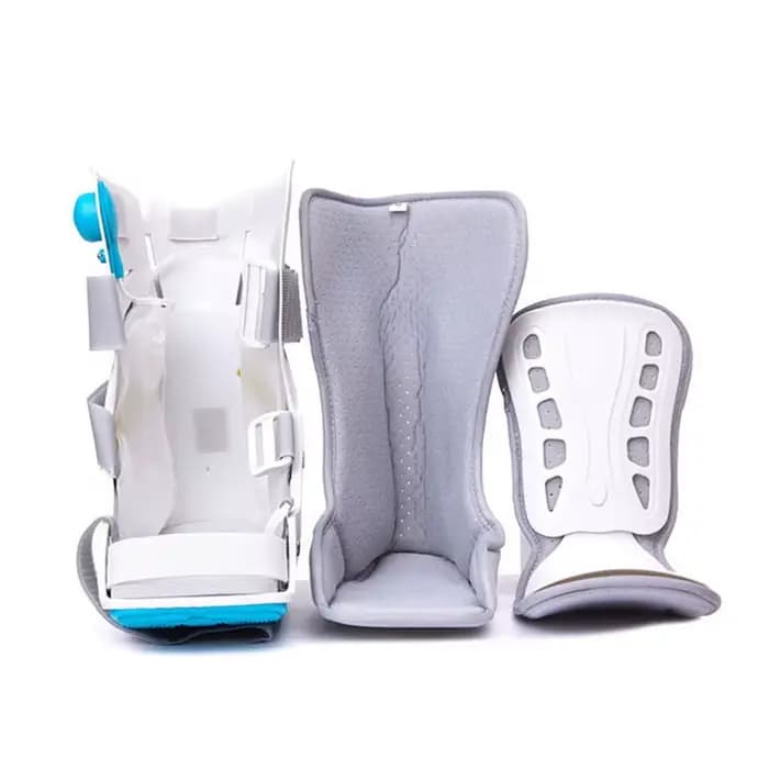 Botte de Fracture de marche gonflable réglable, attelle de marche à Air pour entorse de la cheville et du mollet, botte orthopédique